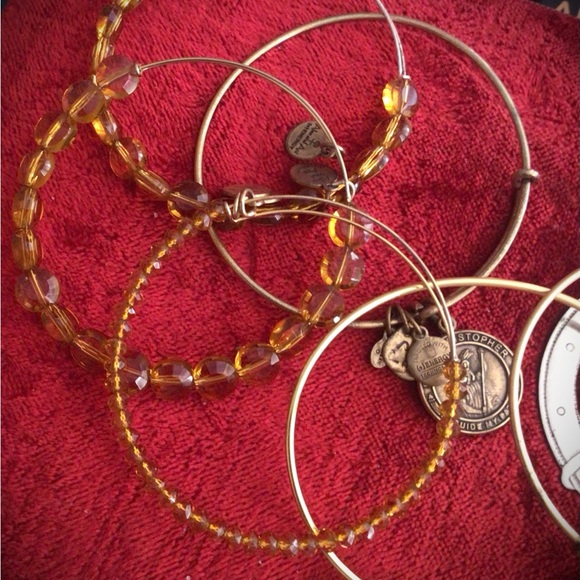 Alex and Ani Holy Mother bangle stack! - Picture 8 of 11